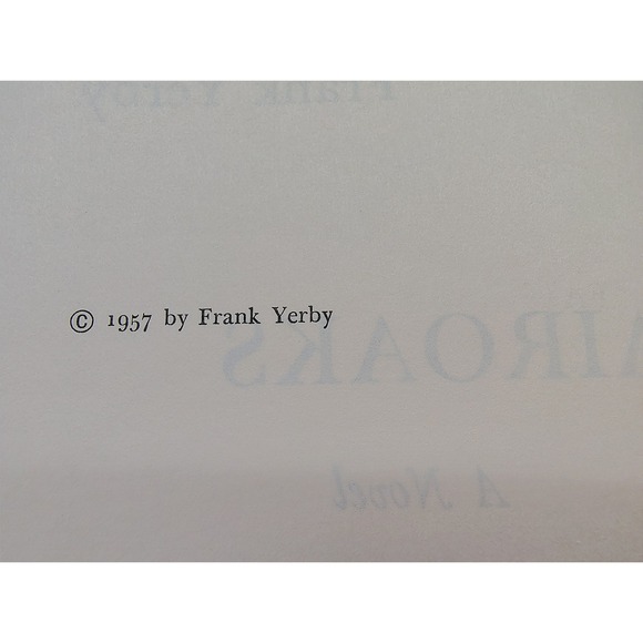 Fairoaks Frank Yerby 1957 Hardcover Southern Historical Saga - Picture 2 of 11